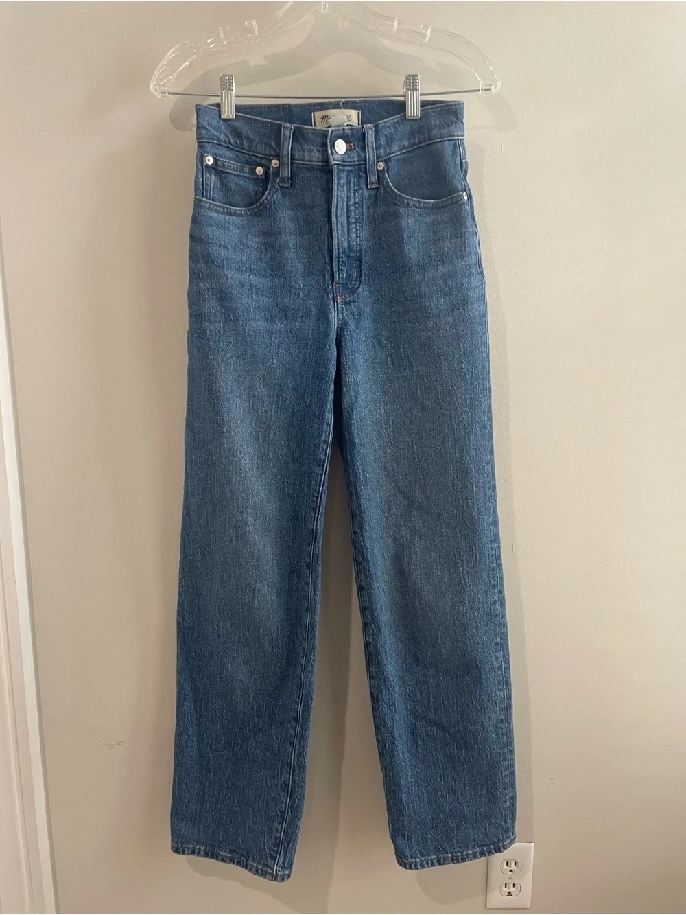 Madewell The Perfect  vintage wide leg jean size 24
